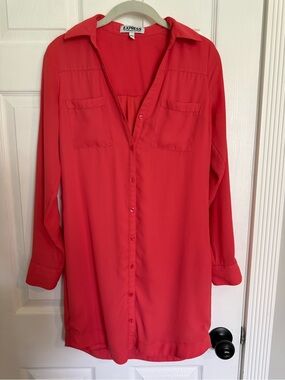 Express Portofino Shirt Dress